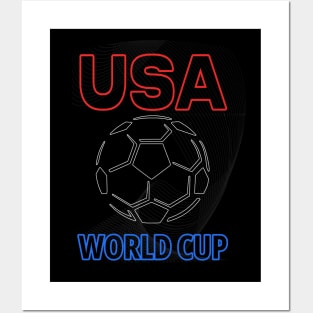 USA World Cup Posters and Art